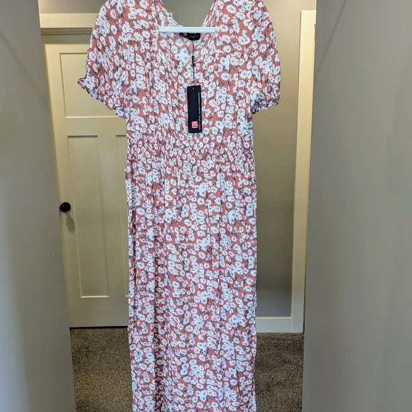LOT of 4 floral wrap dresses, sized XL - Picture 8 of 16